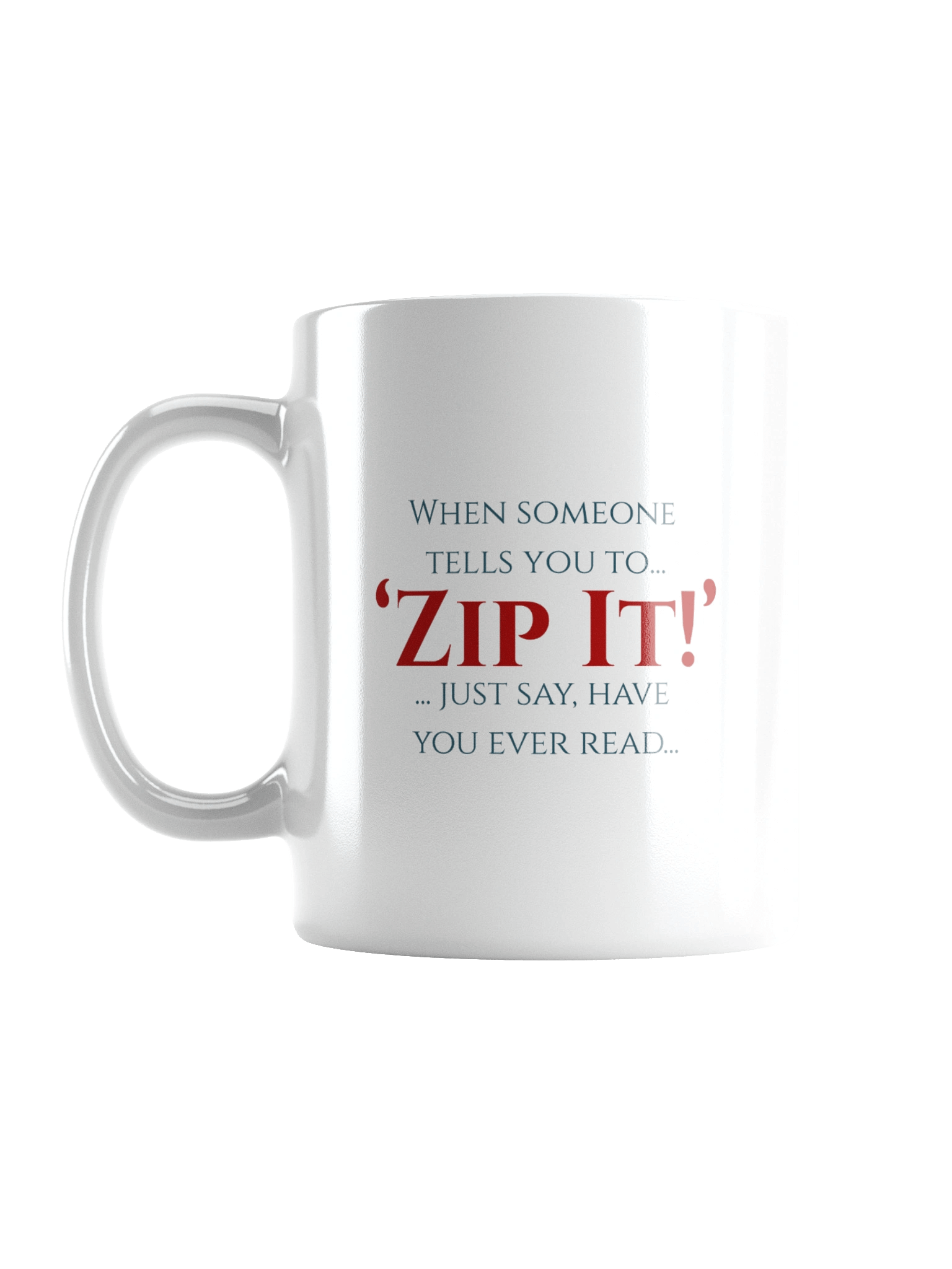 The WM Review 'Zip It' Mug product image (1)