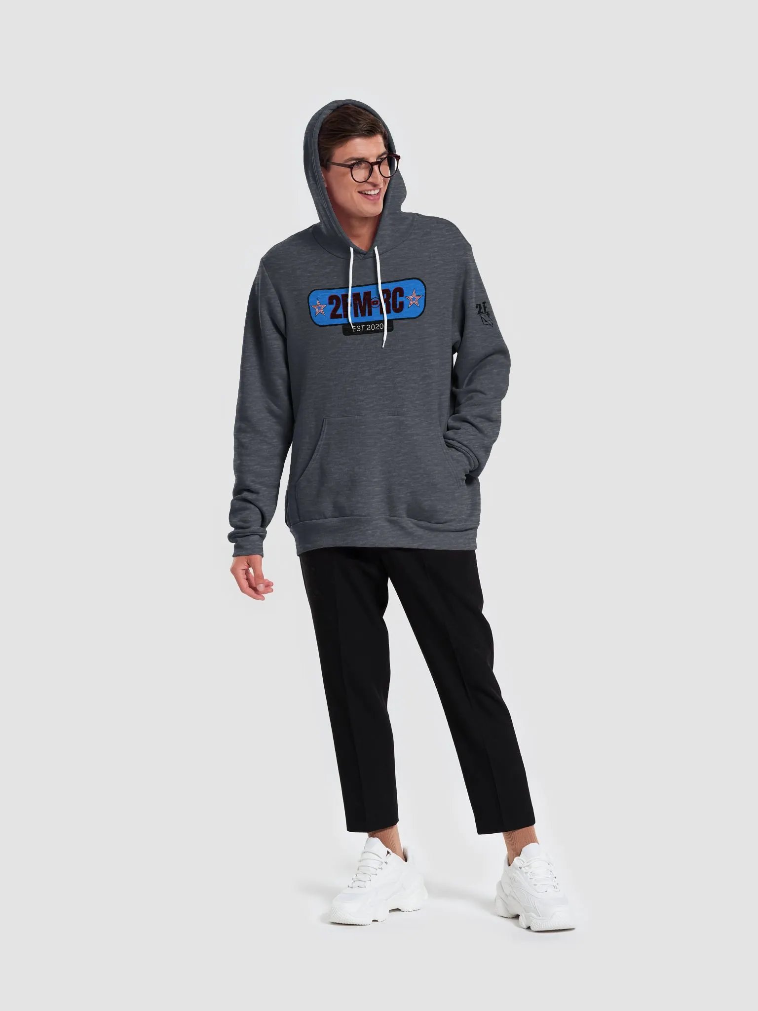 2FM Red,White & Black Supersoft Hoodie product image (6)