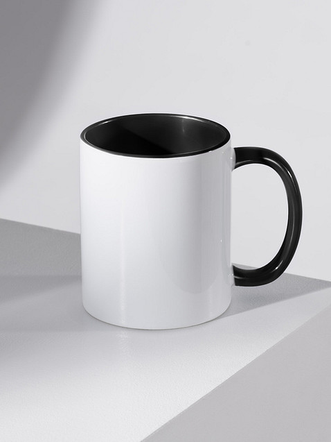 Photo showing Ceramic Mug with Color Inside