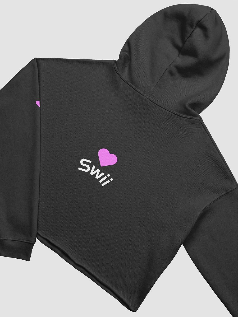 Bunny Swii Cropped Hoodie Pink product image (4)