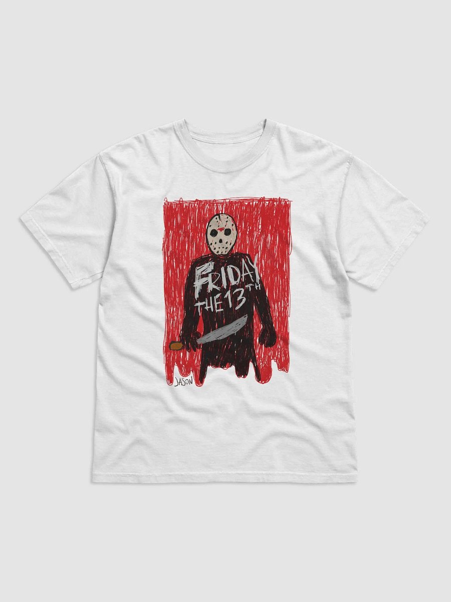 🔪 "JASON" CreepyKids Unisex Horror Tee Art Print🔥 product image (1)