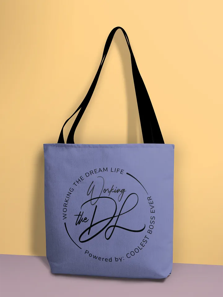 Blue Econscious Organic Cotton Tote Bag – Eco-Friendly Reusable Shopping & Everyday Carry Bag product image (1)
