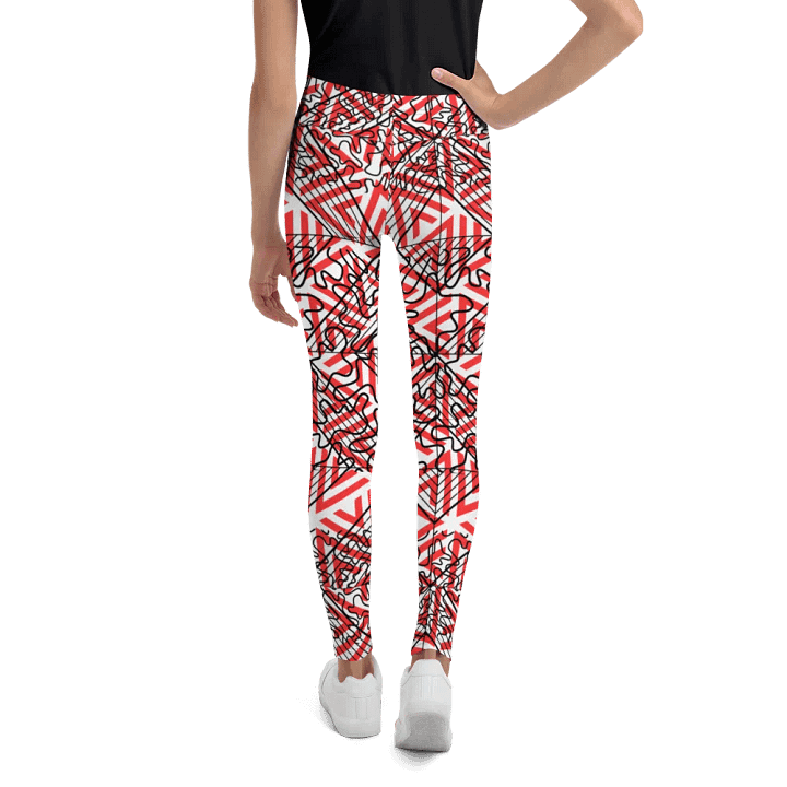 JoBeths' Signature Leggings Youth 👖Black web 🕸 Design product image (2)