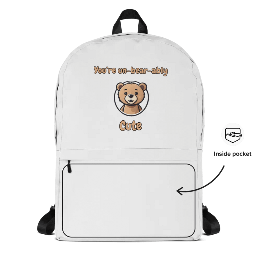 Un-Bear-Ably Cute Backpack product image (7)