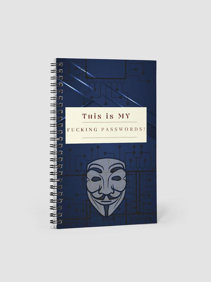THIS IS MY FUCKING PASSWORDS! product image (1)