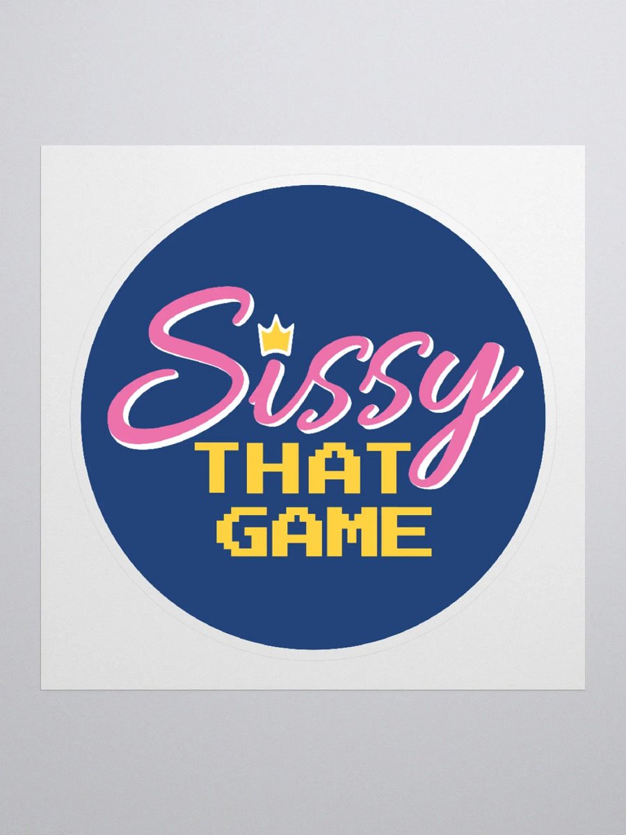 SissyThatGame - Logo Stickers product image (1)
