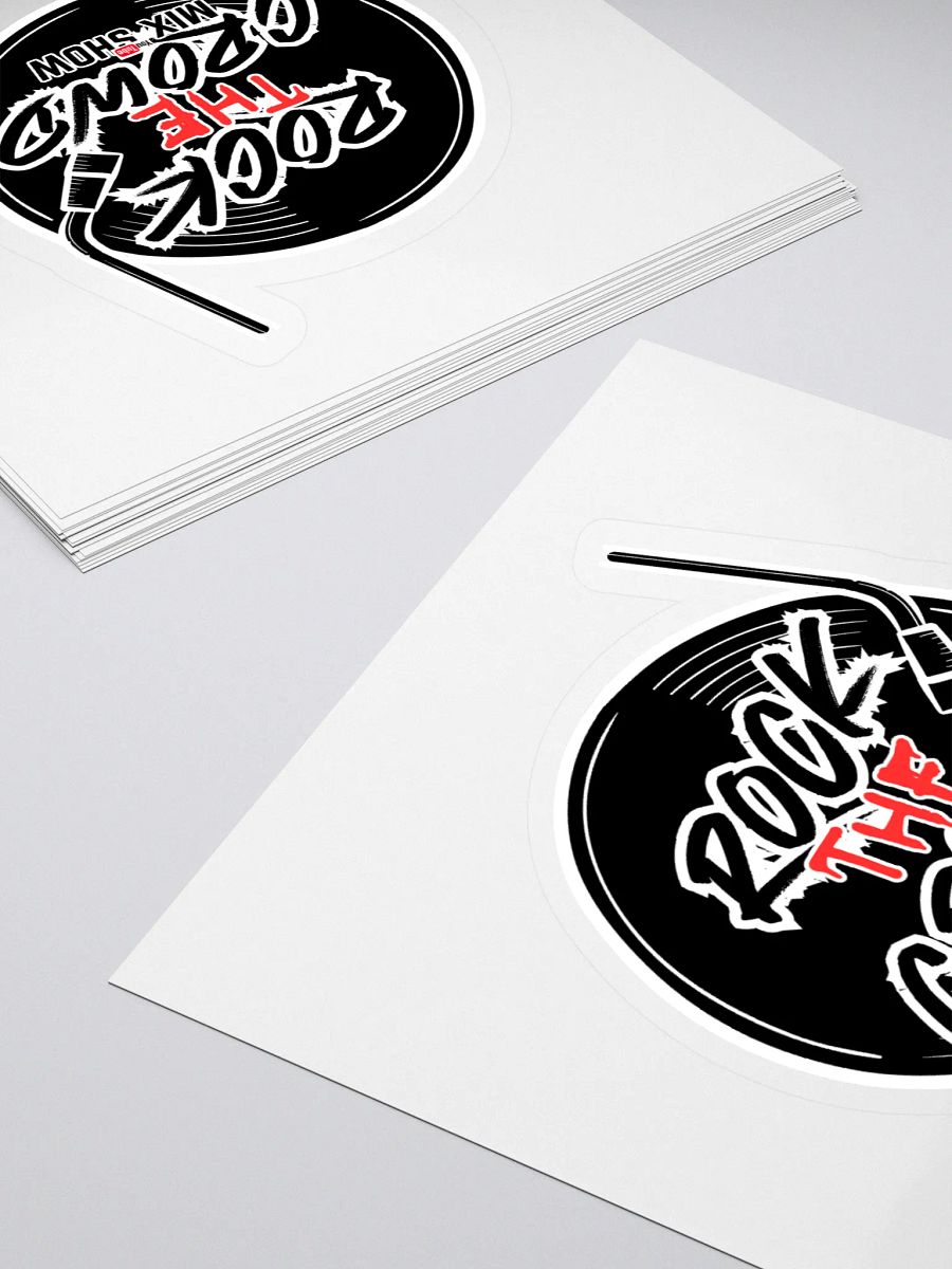 Rock The Crowd Vinyl Logo Sticker product image (4)