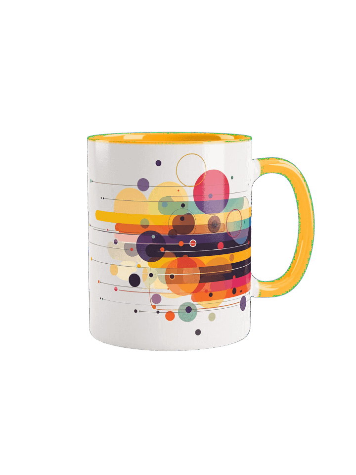 Vibrant Circles Ceramic Mug product image (1)