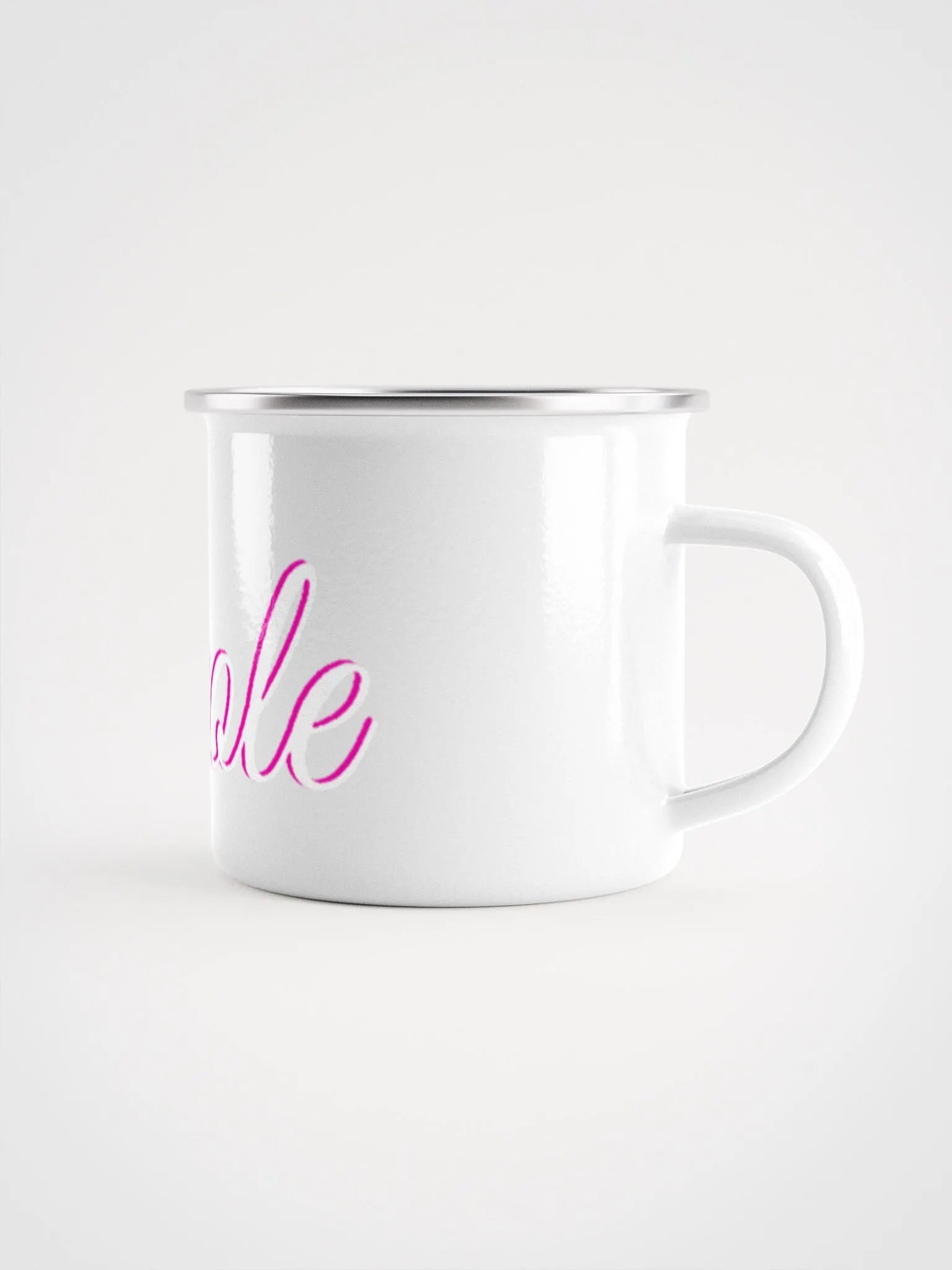 Nicole Music Enamel Mug product image (1)