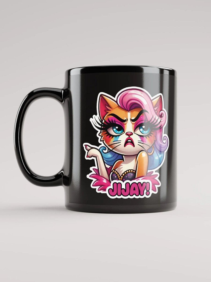 Jijay! Black Glossy Mug product image (12)