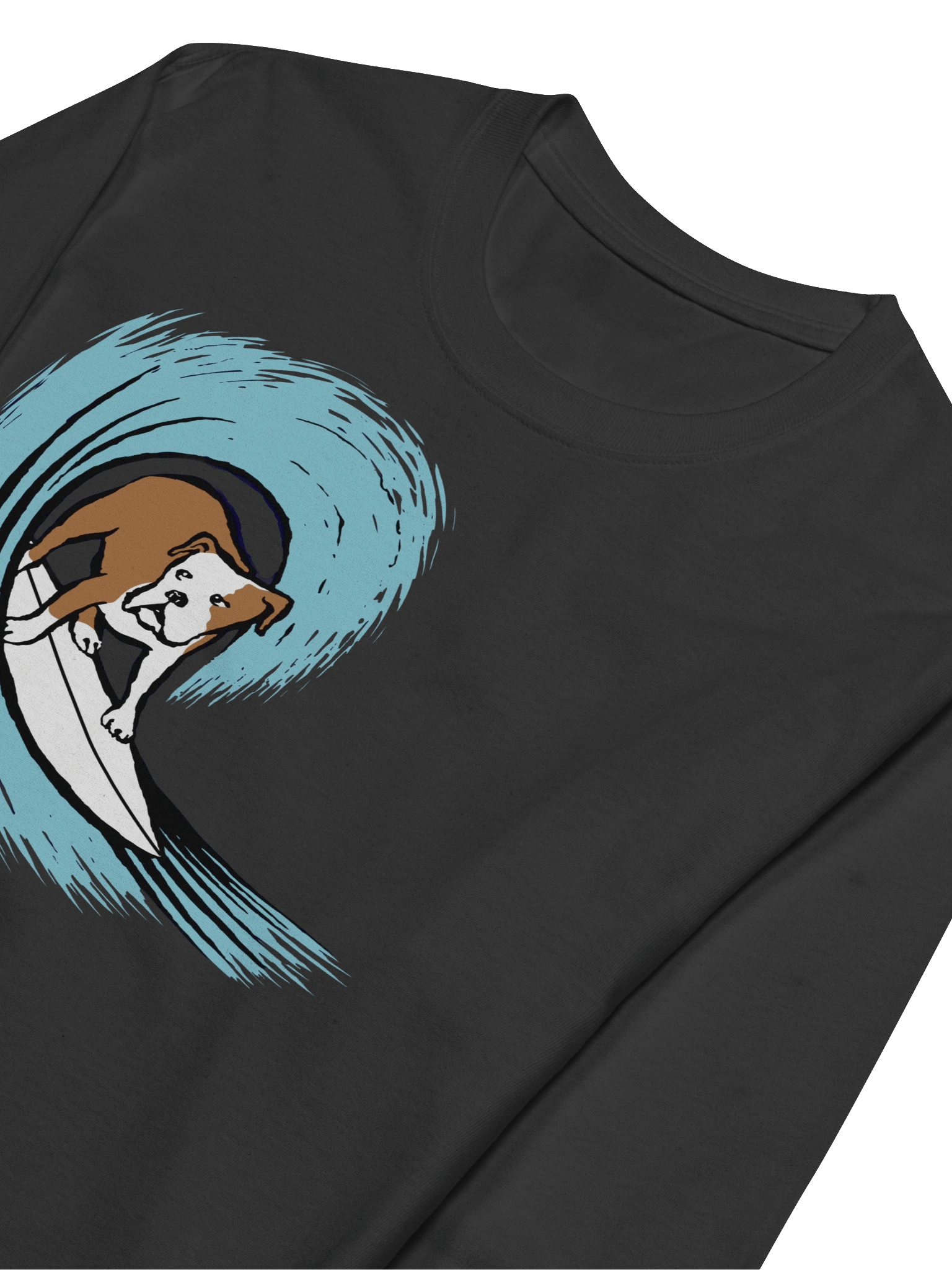 Bulldog Surfing Long Sleeve Shirt product image (3)