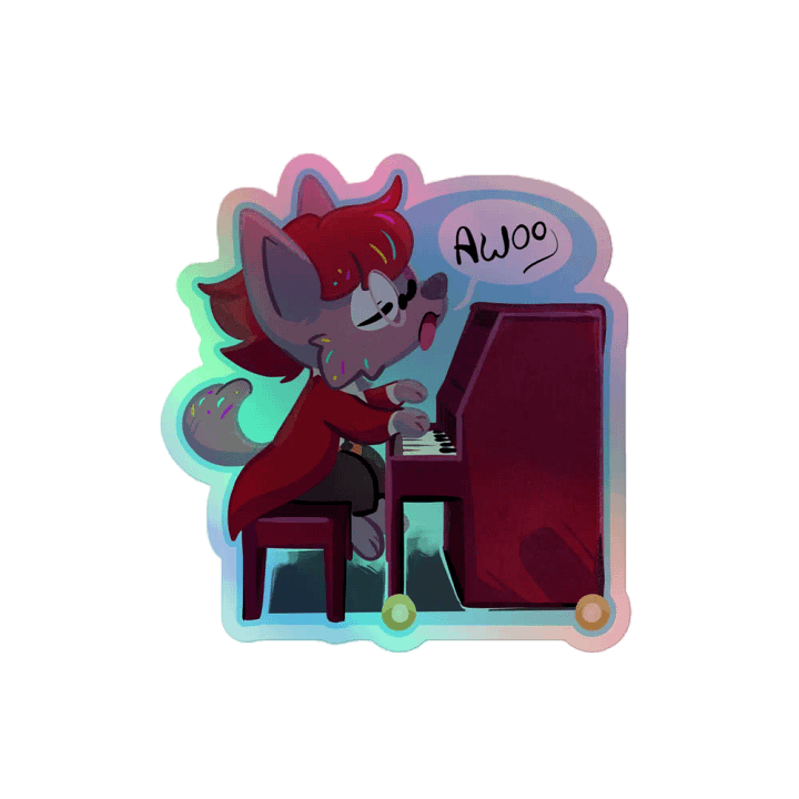 Holographic Andre Sticker product image (2)
