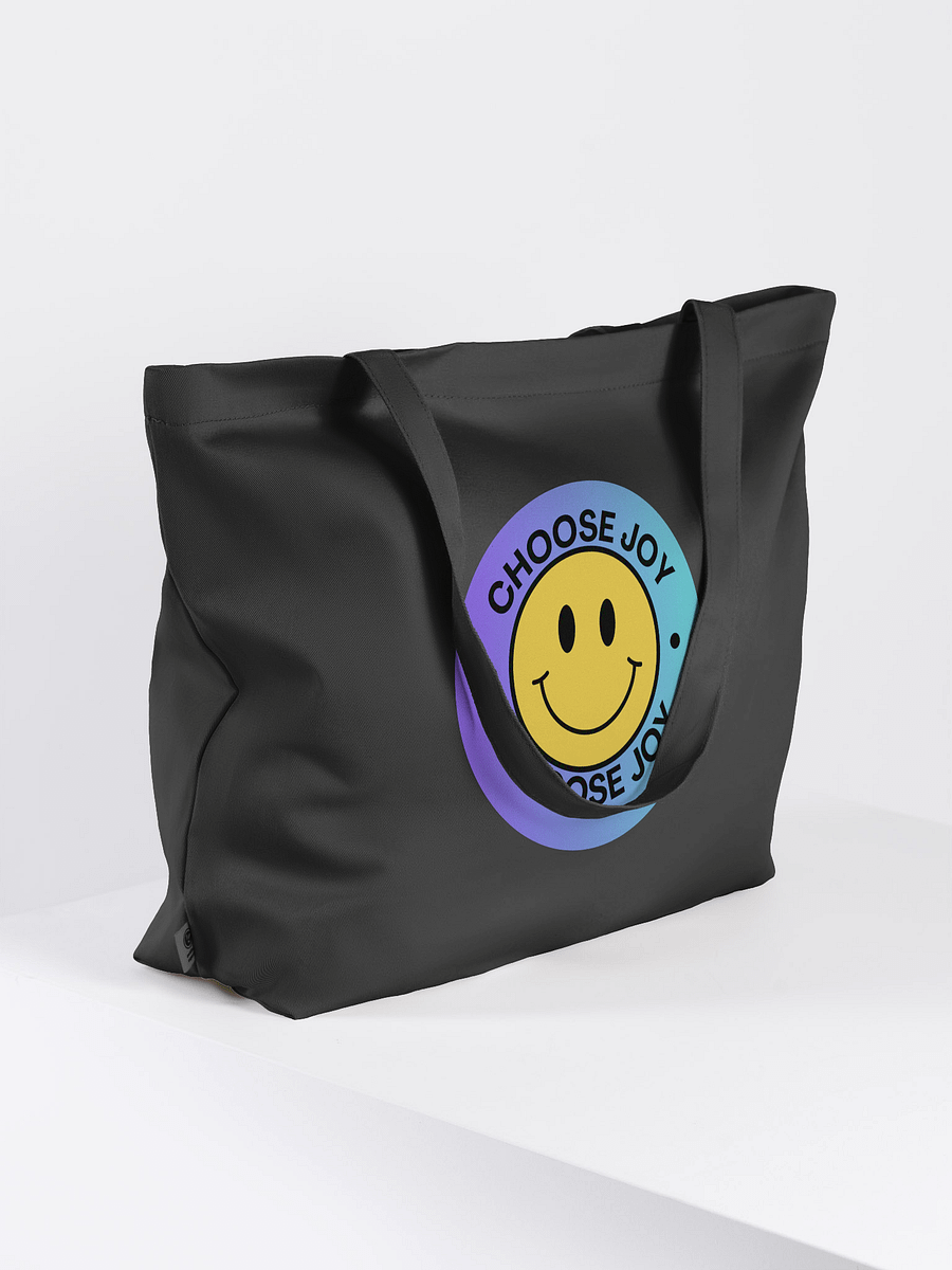 Choose Joy Smiley Tote Bag product image (3)