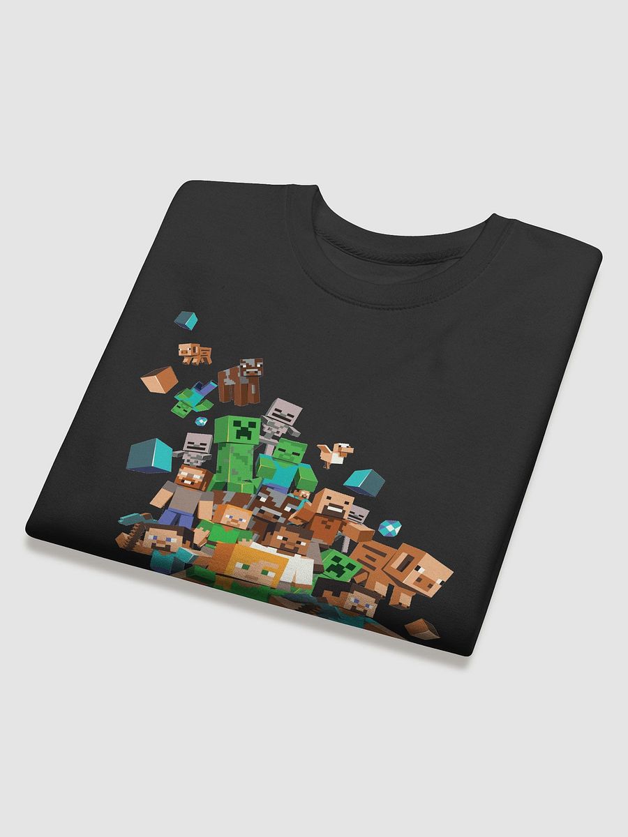 Minecraft Mob Pile Crewneck Sweatshirt product image (3)