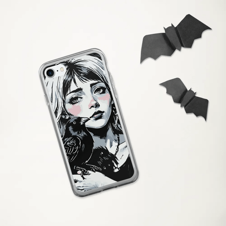 Raven Portrait iPhone Case product image (333)