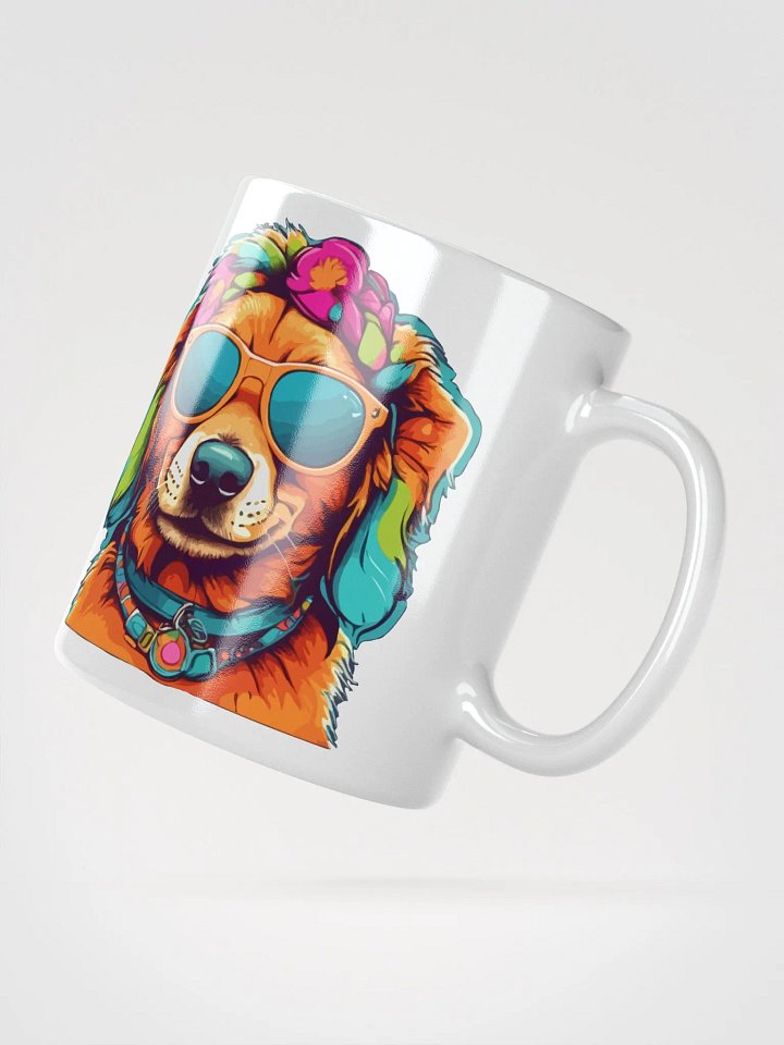 Hippie Dog 4 , Mug product image (3)