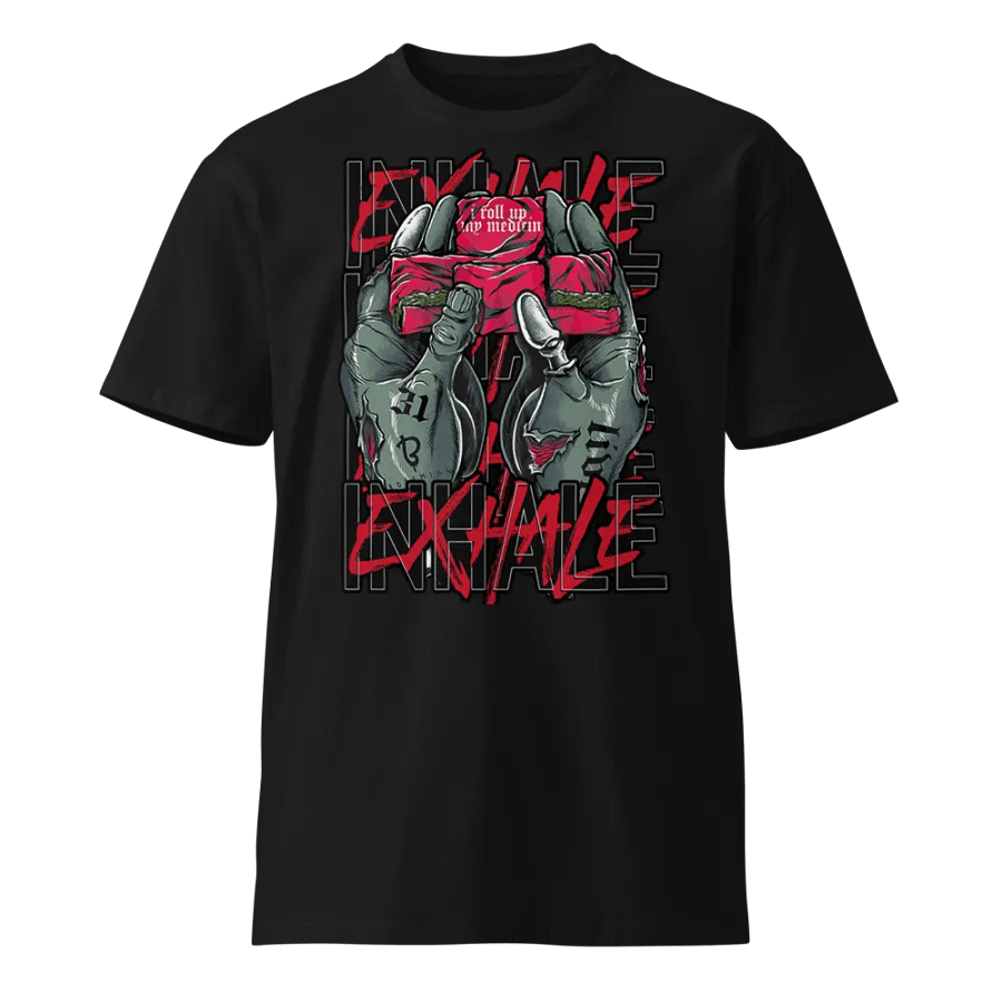 Inhale Exhale Unisex Premium T-Shirt product image (1)