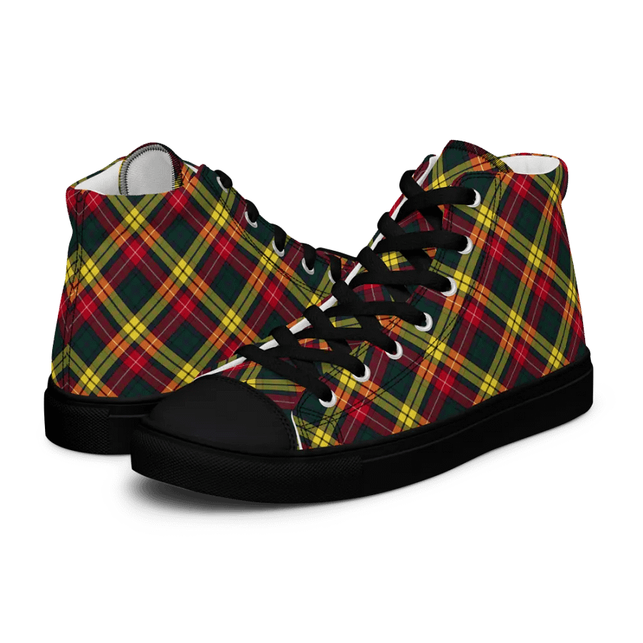 Buchanan Tartan Men's High Top Shoes product image (8)