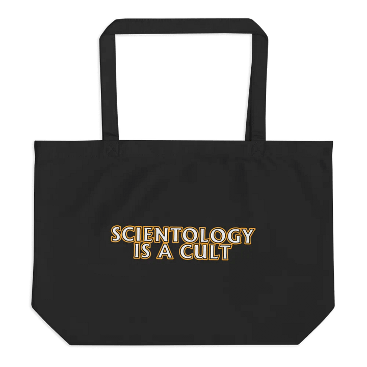 'SCIENTOLOGY IS A CULT' / 'REVOKE' TOTE BAG product image (1)