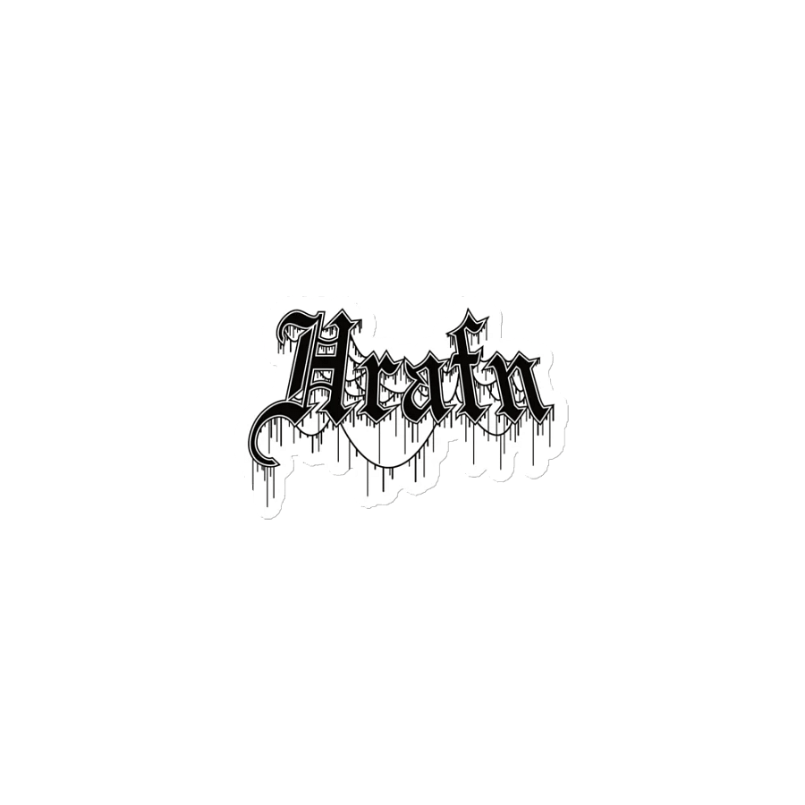 Gothic Hrafn Die-Cut Magnets product image (1)