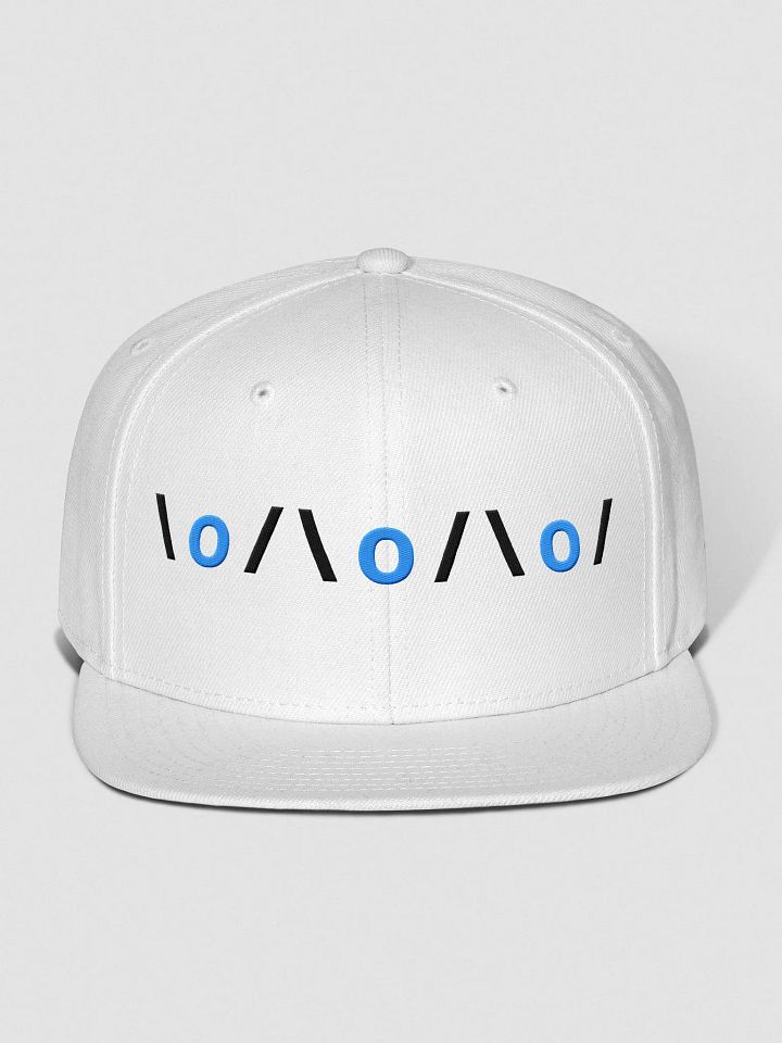 Arms Up Text Art Embroidered Cap product image (1)