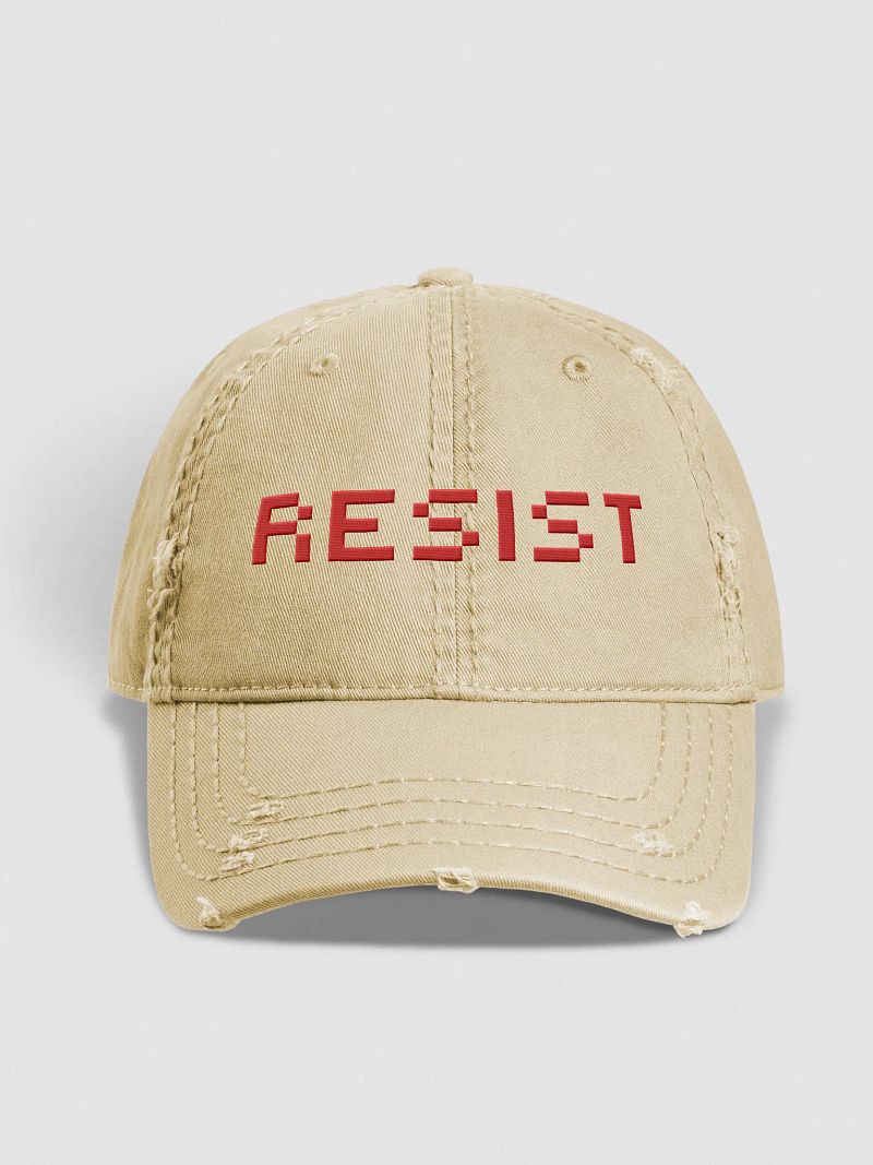The "RESIST" Distressed Hat