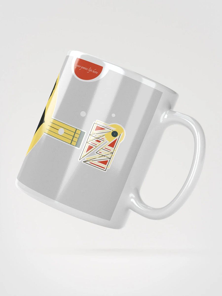 Roland van Beethoven by Frank Fonik (TB 303), Techno EDM Genius Glossy Mug product image (3)