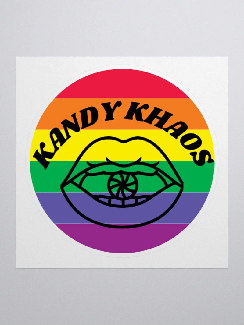 Kandy Khaos Pride Sticker