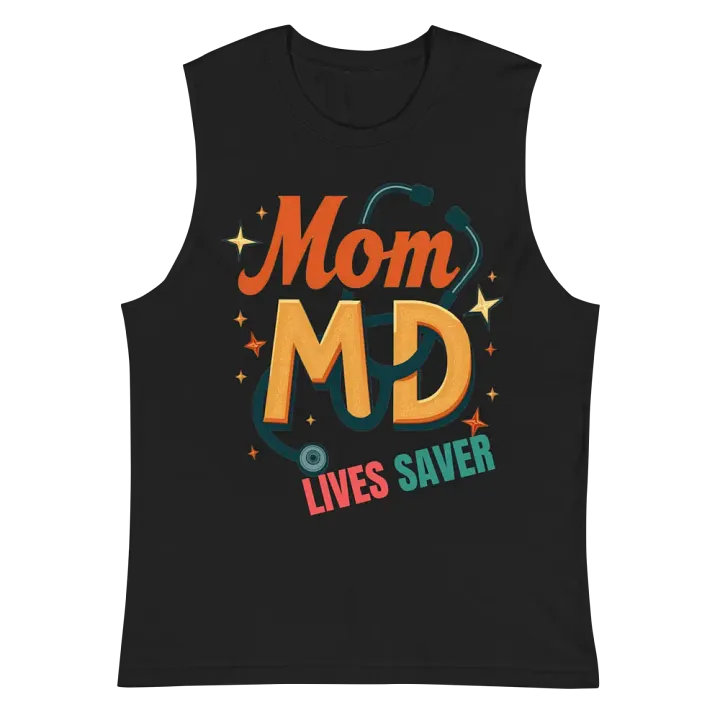 Mom MD Lives Saver Muscle Tank product image (3)
