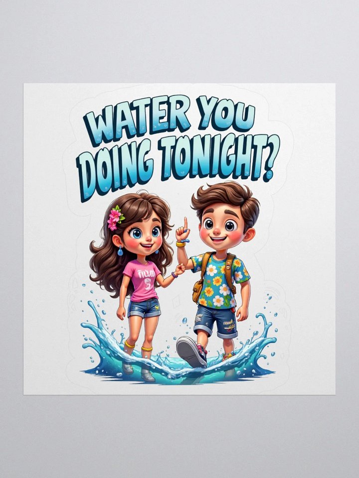 Splashing Adventure Kiss Cut Stickers product image (3)