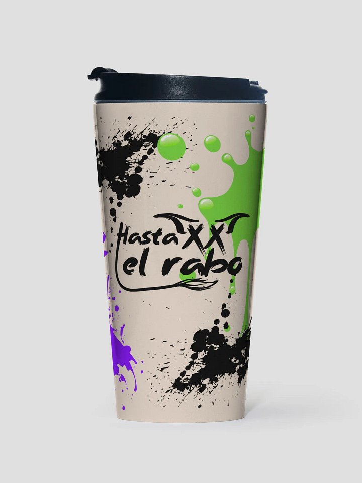 Taza de viaje de acero inoxidable product image (1)