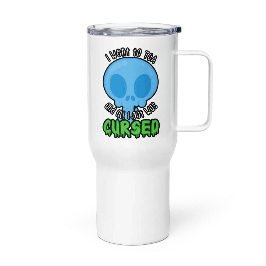 All I Got Was Cursed - Mage - Travel Mug w/Handle product image (3)