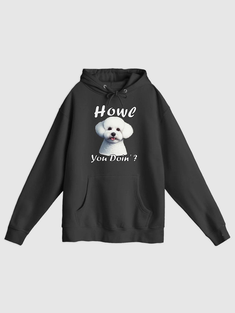 Howl You Doin'? Dog Illustrated Pullover Hoodie (Front Only) product image (2)