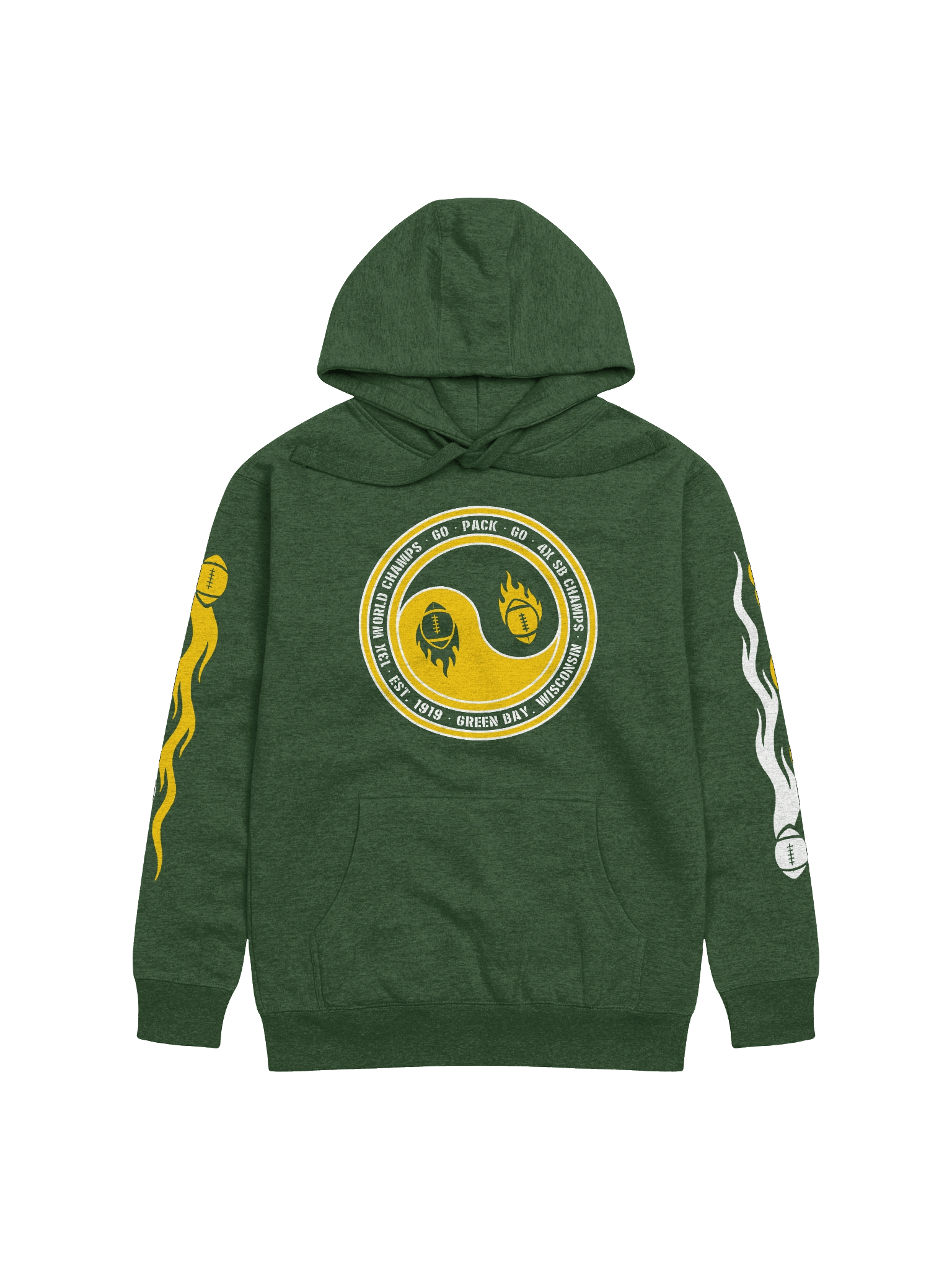 Green Bay Balance Hoodie product image (1)