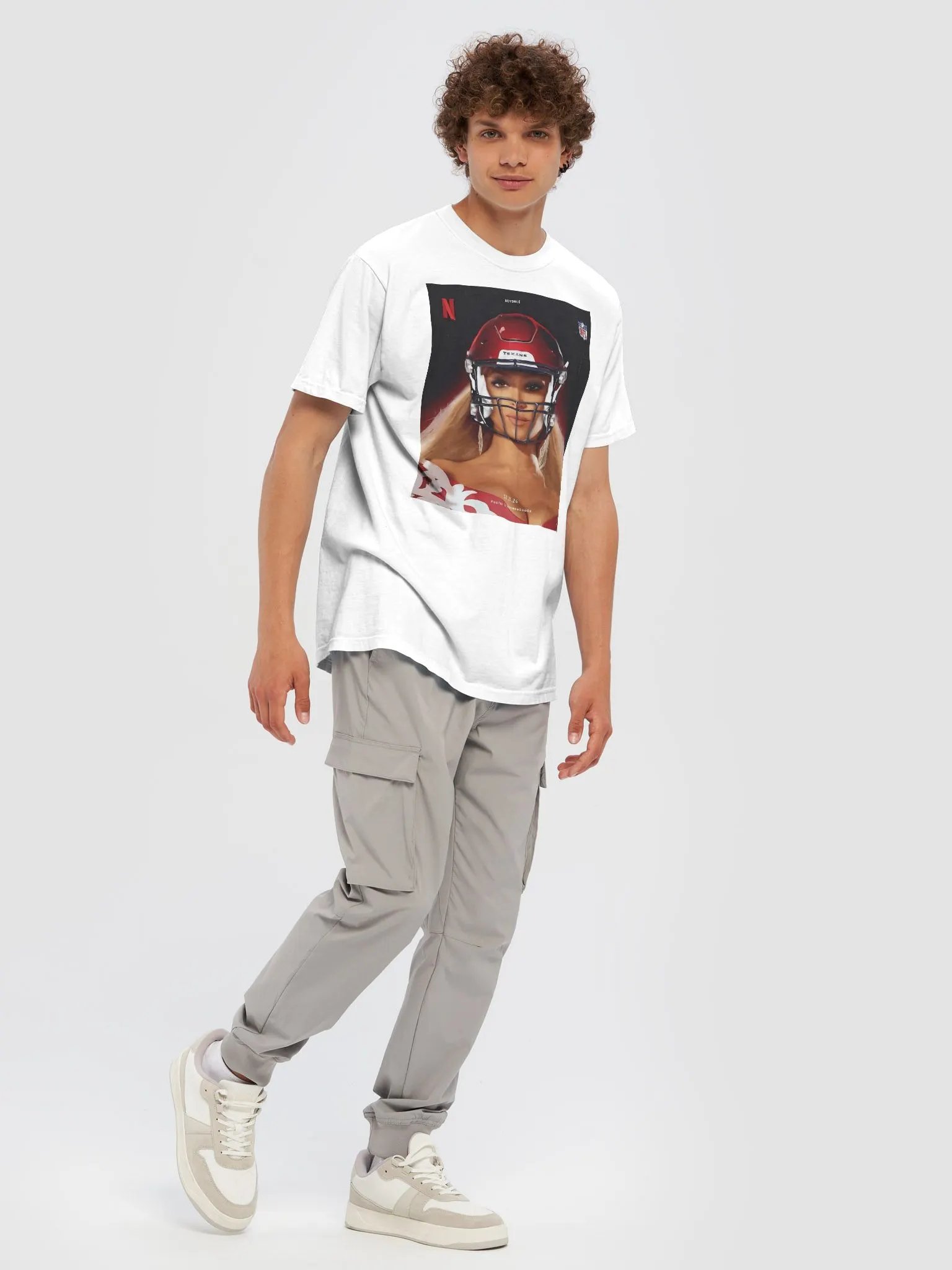 Poster Beyoncé NFL Football 2024 Halftime of Baltimore Ravens vs. Houston Texans on Christmas Day 12.25.24 Art Shirt product image (1)