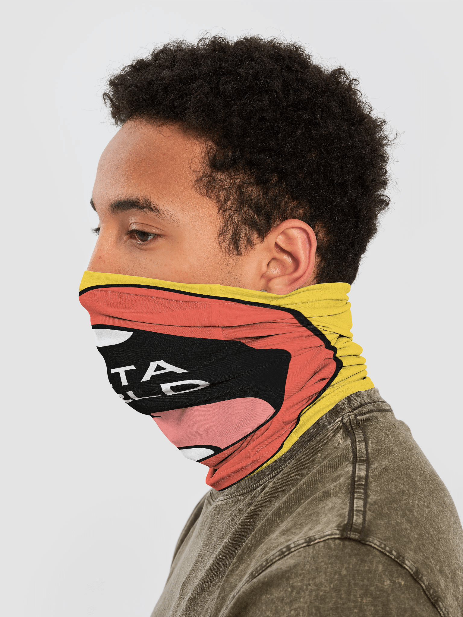 Vibrant Lips All-Over Neck Gaiter product image (3)