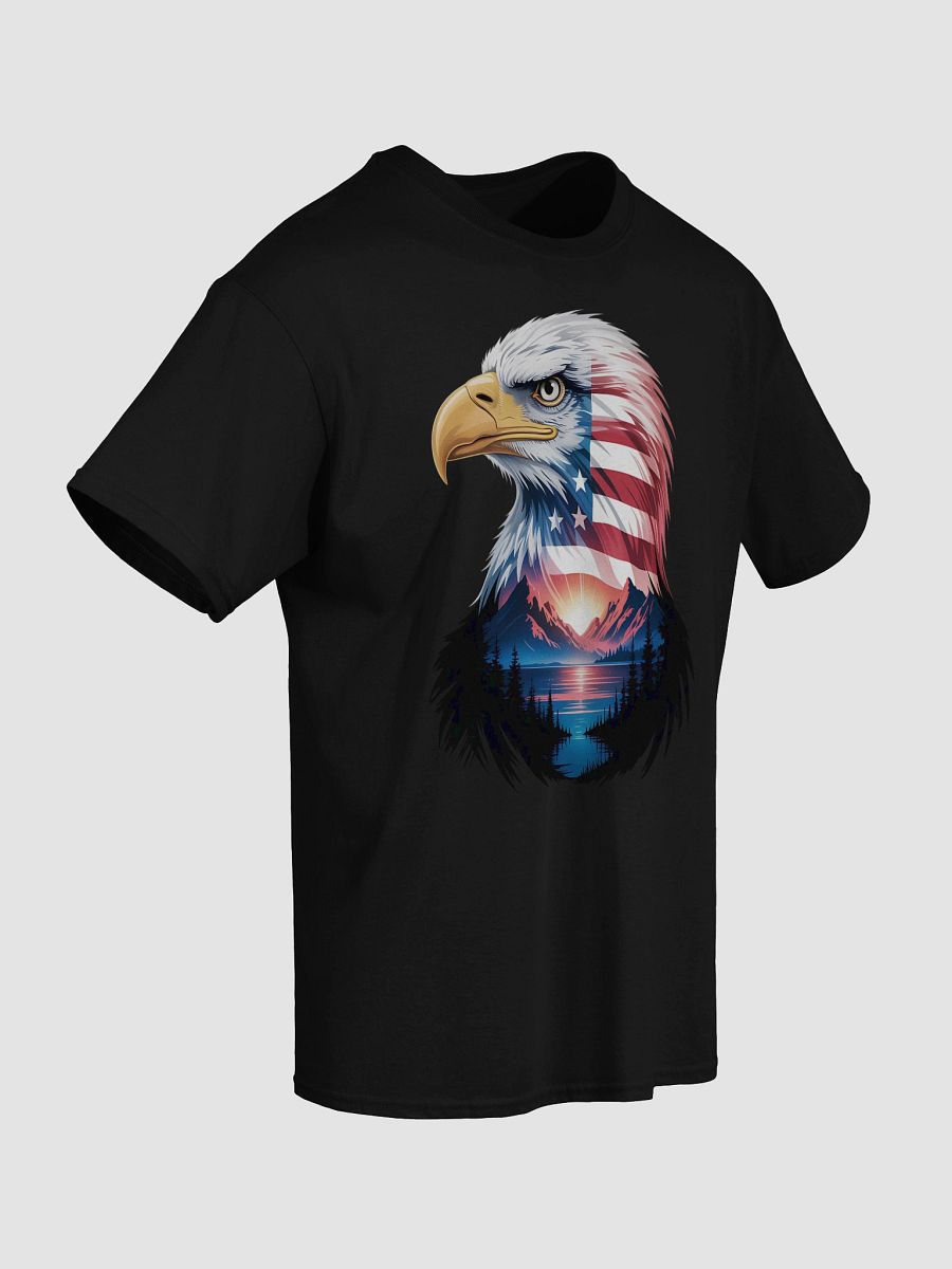 Patriotic Eagle Sunset T-Shirt product image (4)