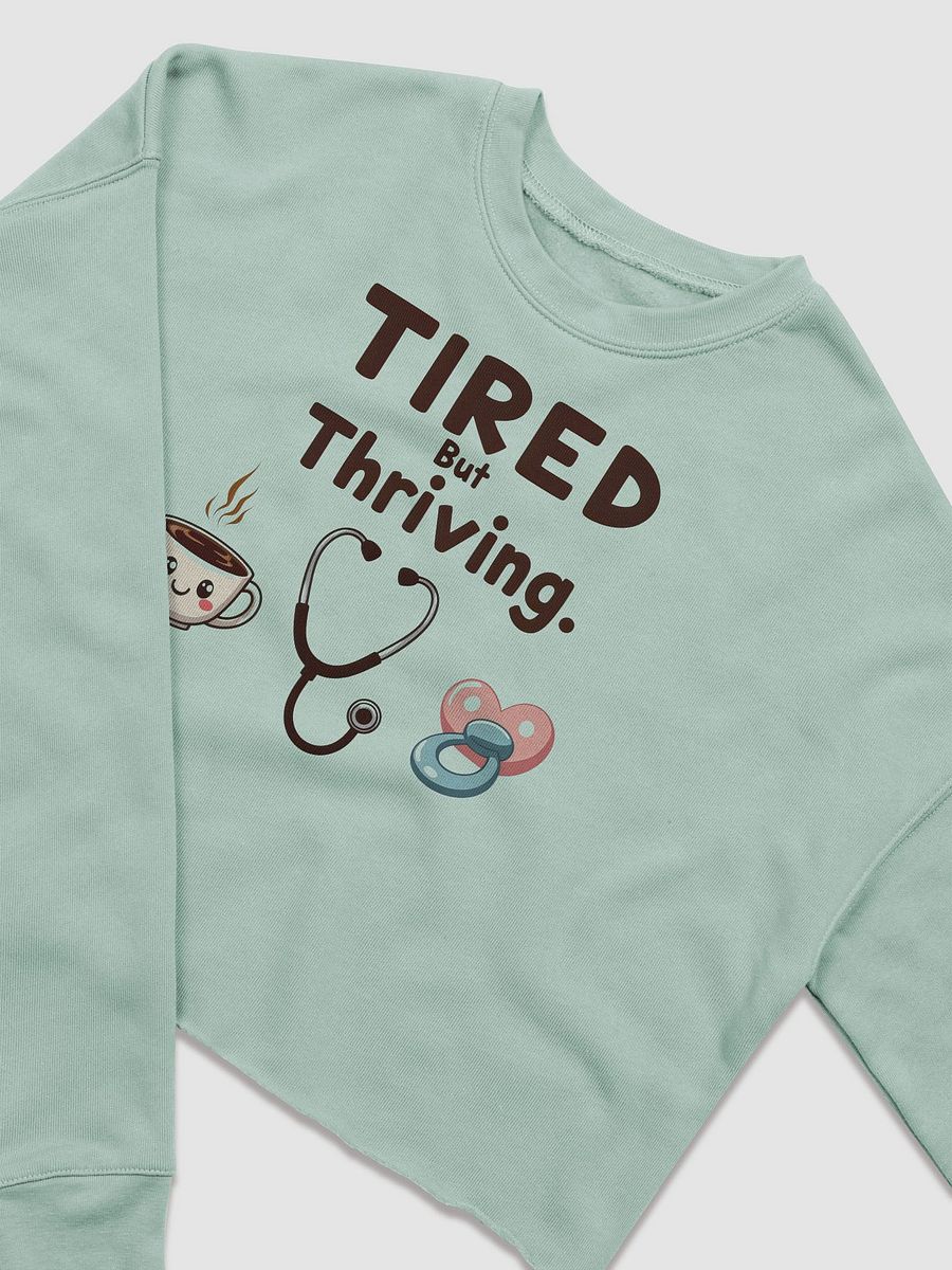 Thriving in Comfort Crop Sweatshirt product image (5)