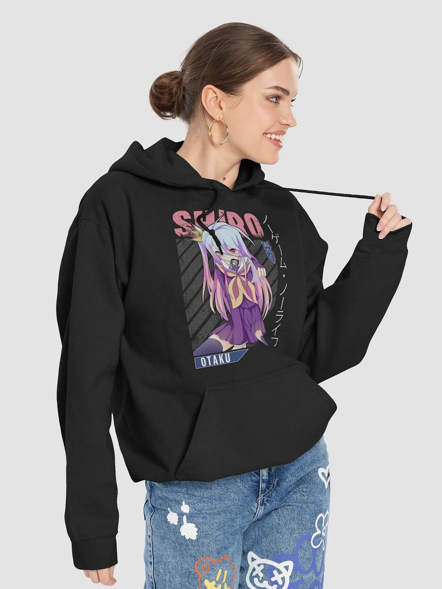 No Game No Life Shiro Royal Pose Sweatshirt – Gildan Midweight product image (4)