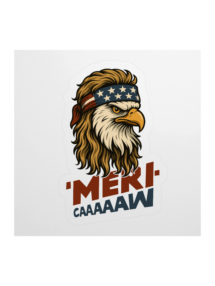MeriCaw 4th of July Bald Eagle with Mullet product image (2)