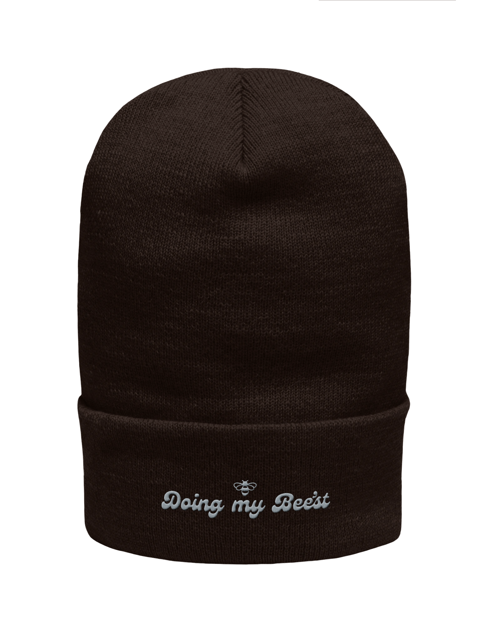 Doing my Beest - Beanie | grey print product image (4)