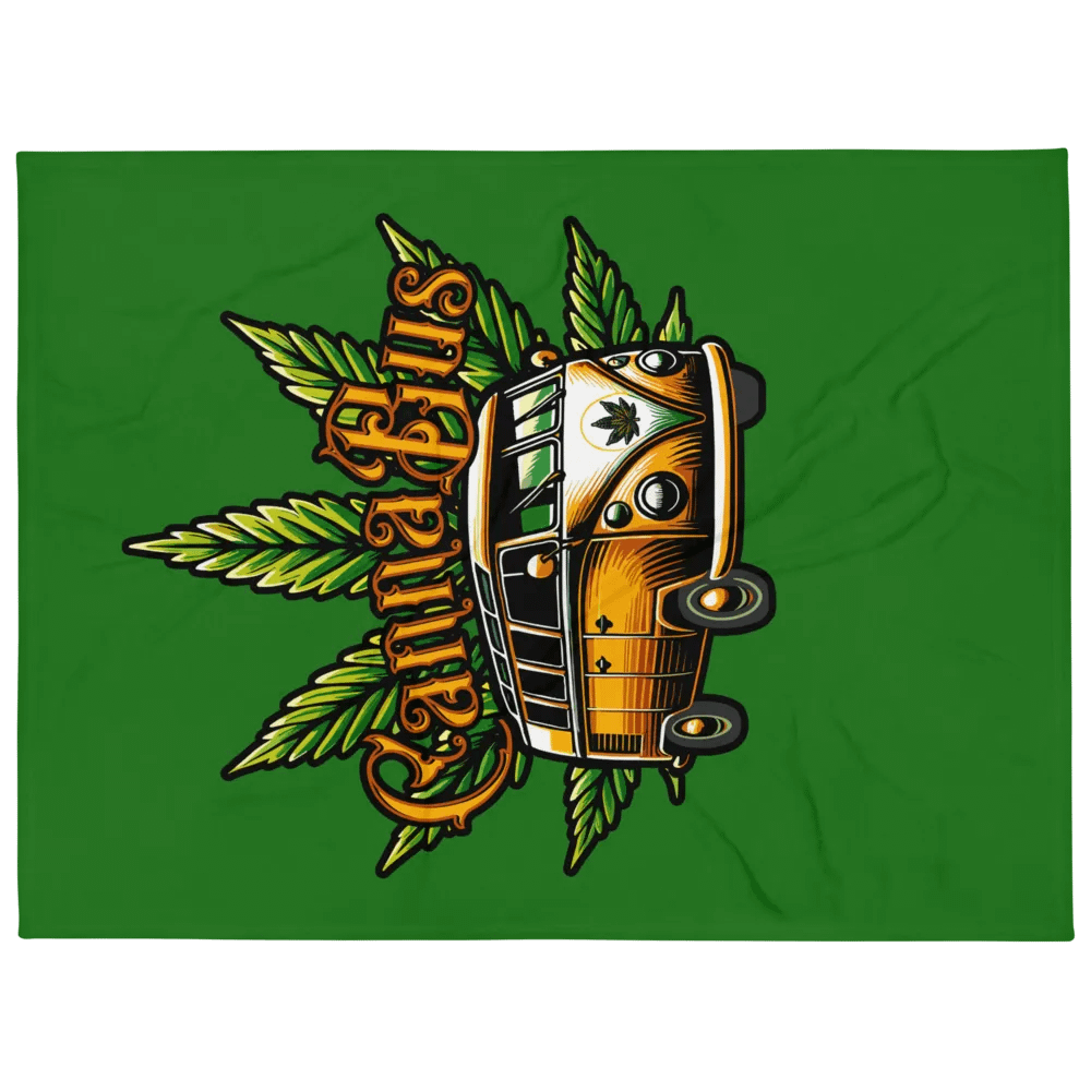 CannaBus Fleece Blanket product image (3)
