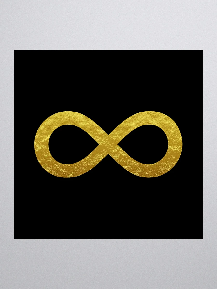 Golden Infinity Sticker product image (2)