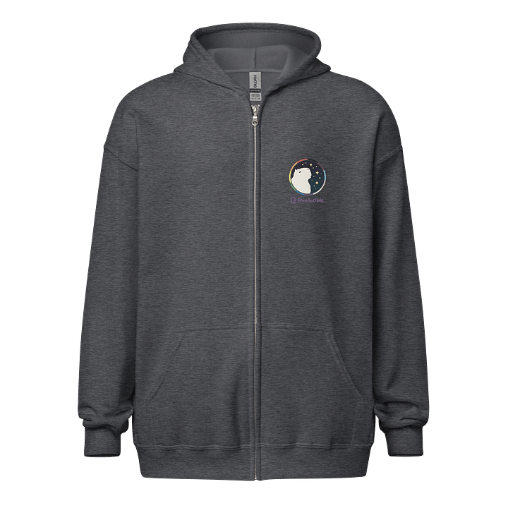 zipped hoodie : pride-cone aroace product image (2)