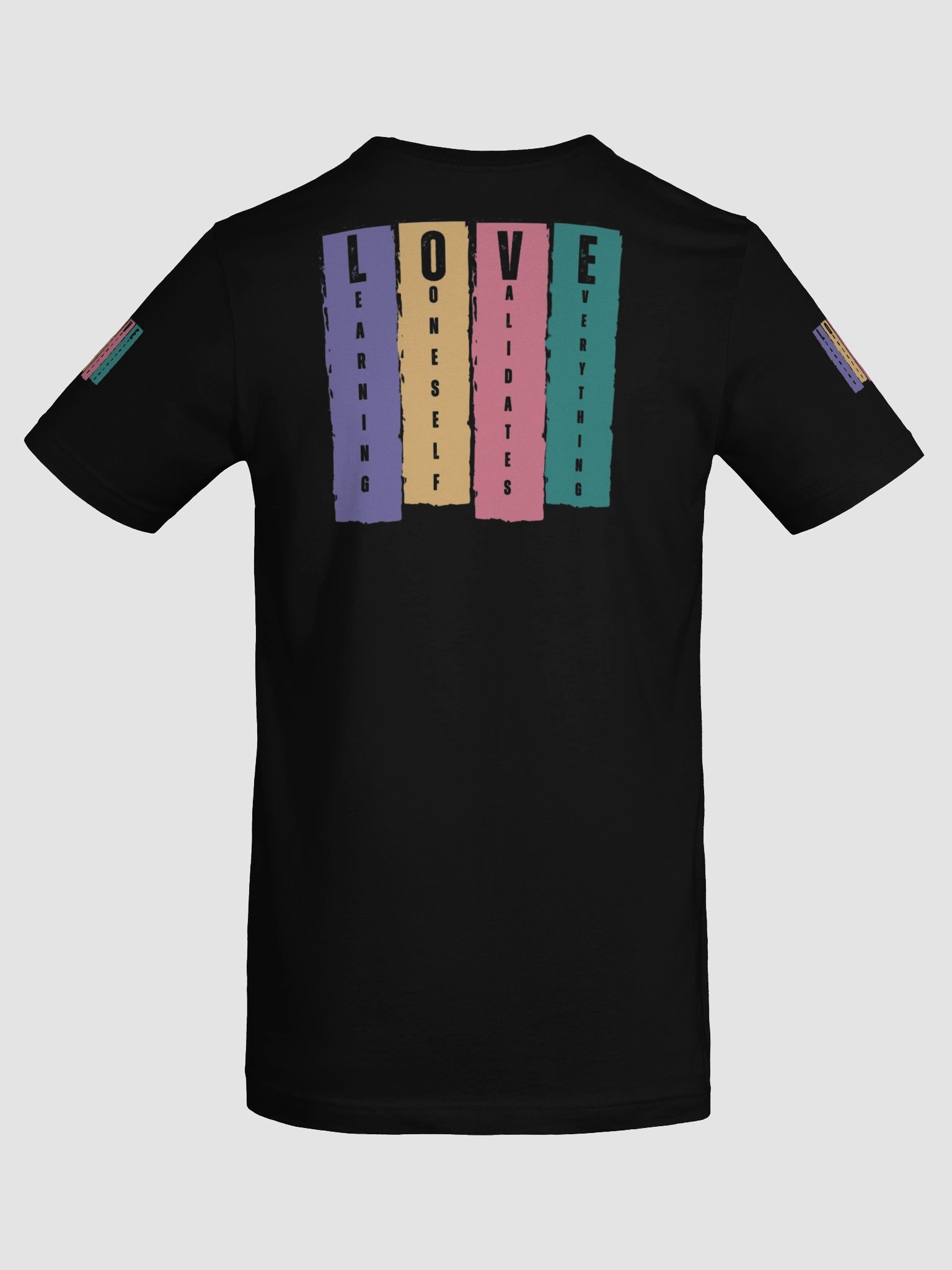 LOVE Vertical Panel T-Shirt product image (8)