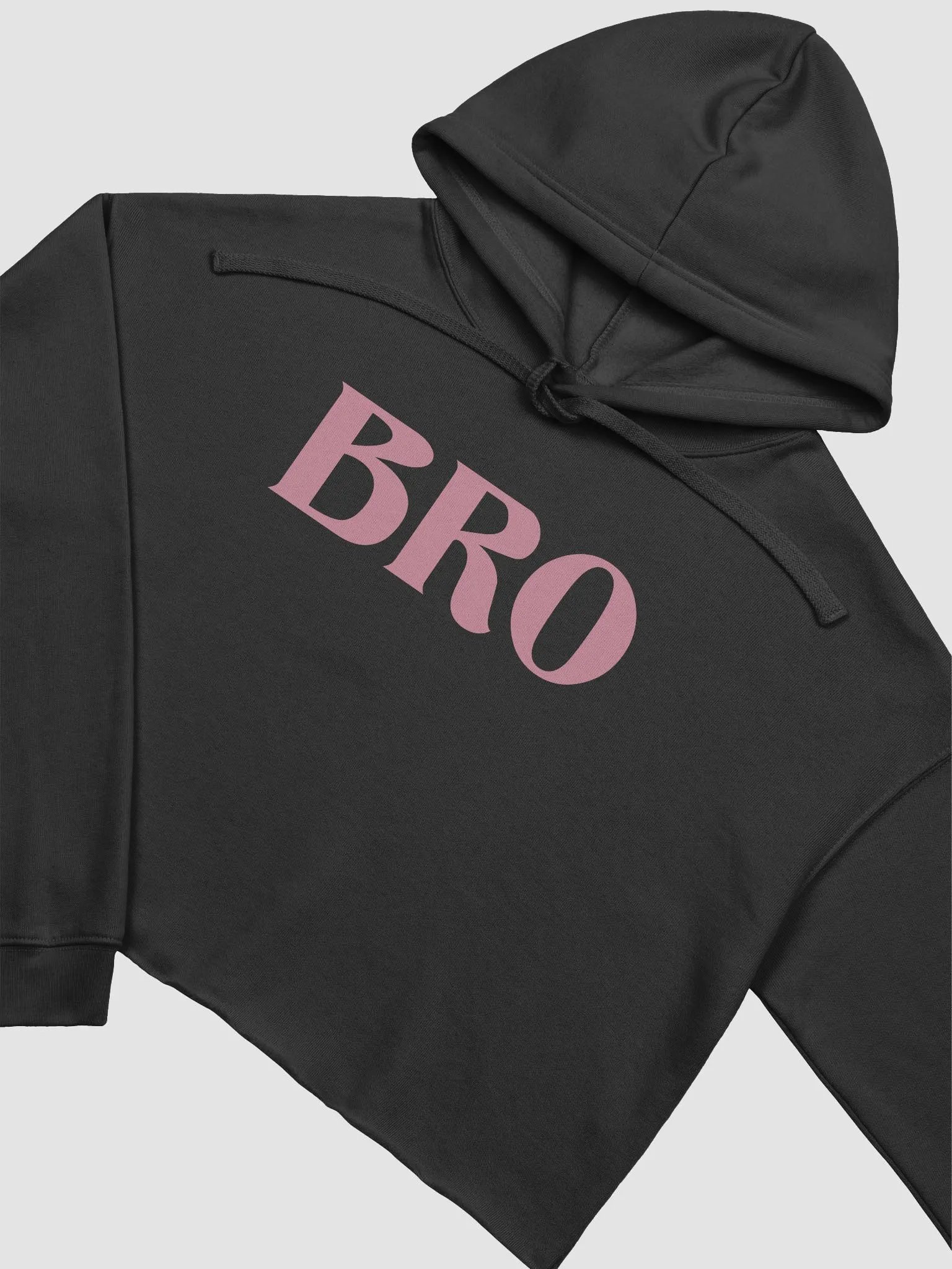 Bro fleece crop hoodie product image (3)