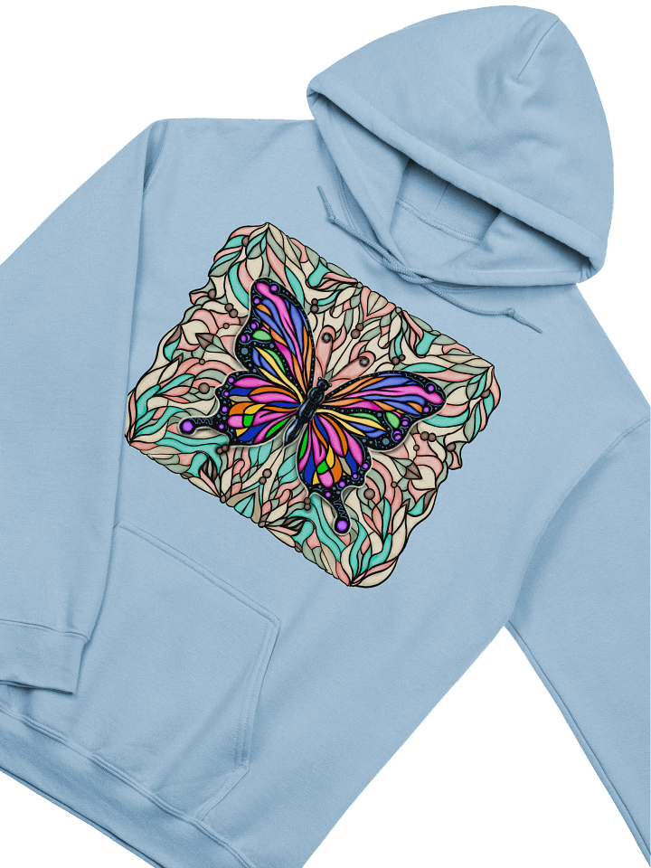 Stained Glass Butterfly Hoodie product image (2)