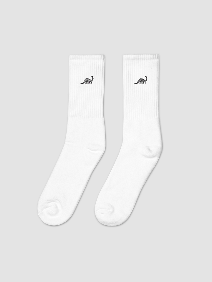 Brontosaurus White Socks product image (1)
