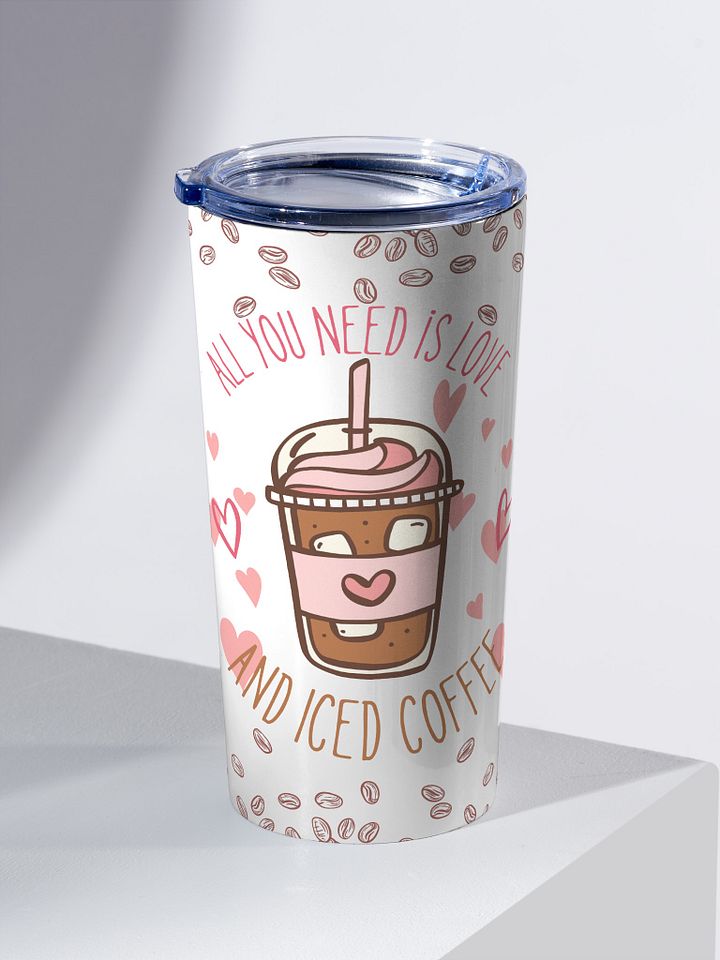 Love & Iced Coffee 20oz Tumbler product image (2)