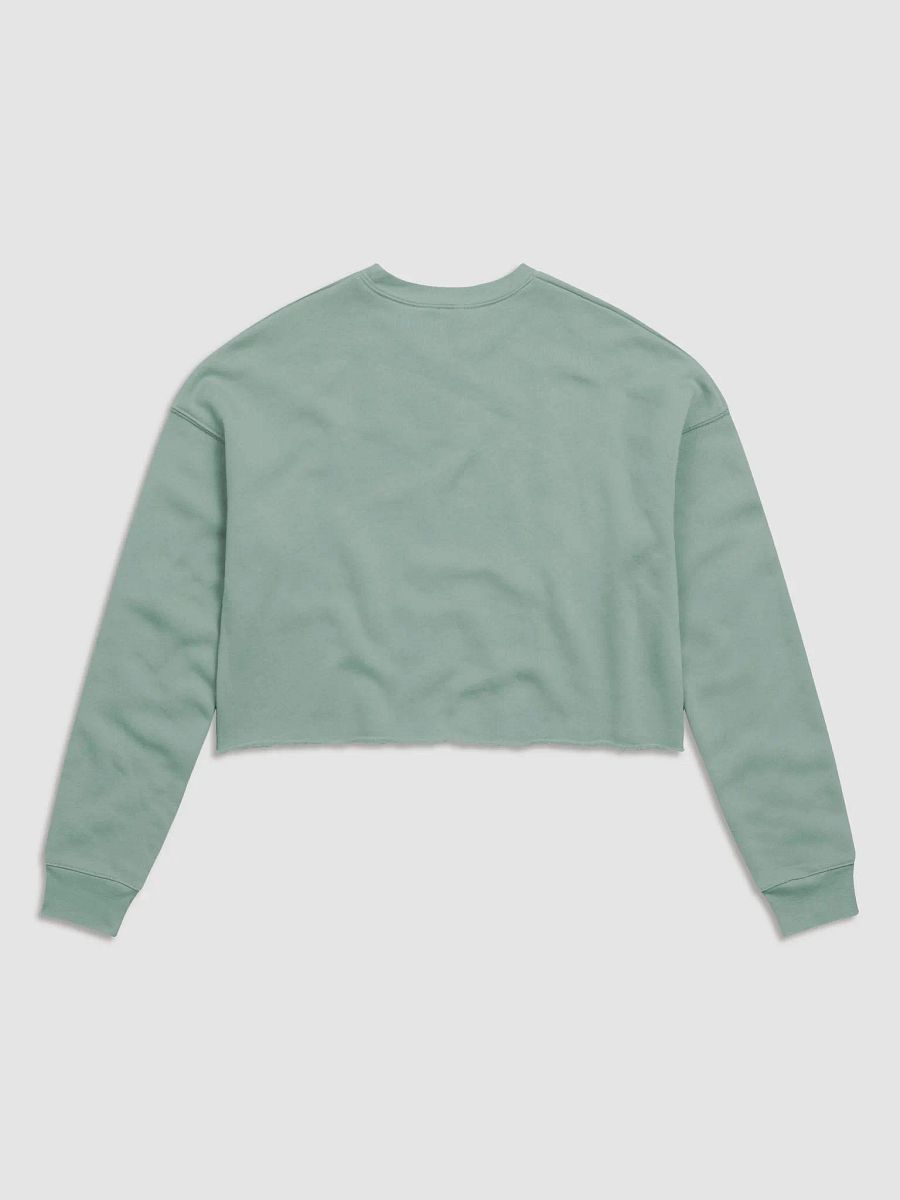 Payton's Virtual Corner Cropped Sweatshirt - Black Text product image (3)